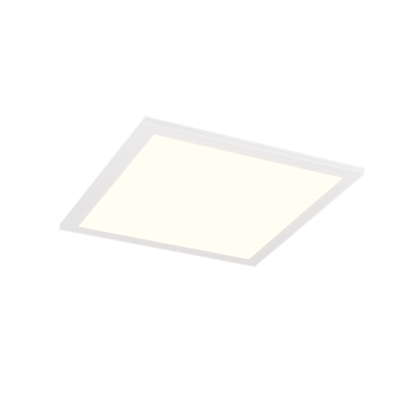 Sirius LED ceiling lamp 30x30 cm matt white motion sensor image 1