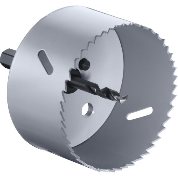 Tool bi-metal cutter Ø 86 mm for electric drills with 13 mm chuck image 1
