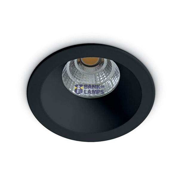 BLACK 7W WW IP20 50deg 230V DARK LIGHT image 1