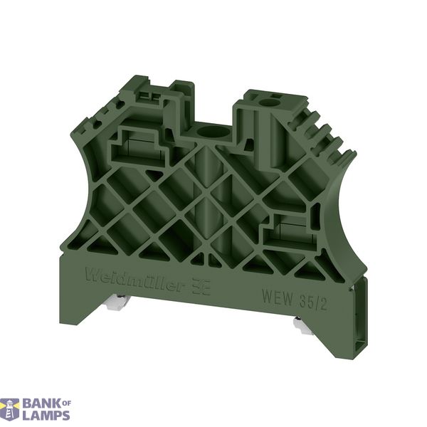 End bracket, Miscellaneous, TS 35, V-2, Wemid, Width: 8 mm, 100 °C image 1
