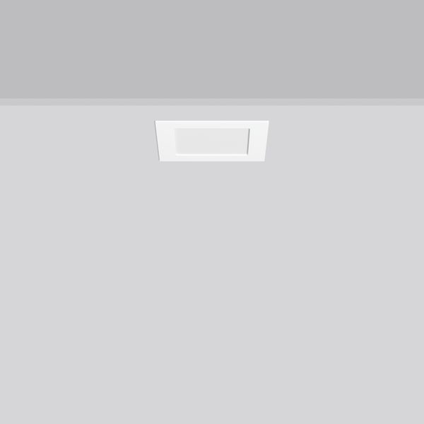TOLEDO FLAT+ square, 5,5...11 W, 570...1150 lm, 830, 840, white, on/of image 2