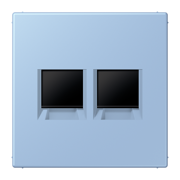 Centre plate for MJ f. 2 sockets LC32021 LC1969-2WE207 image 1