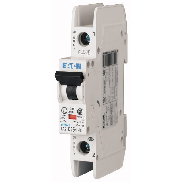 Miniature circuit breaker (MCB), 13 A, 1p, characteristic: D image 1