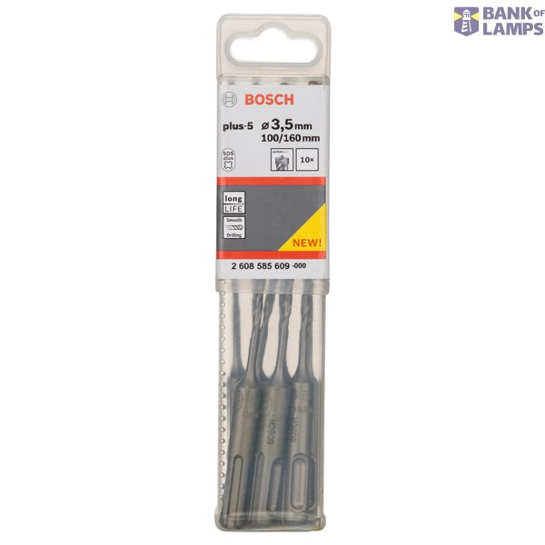 Hammer drill bit SDS-plus-5 3,5 x 100 x 160 mm image 2