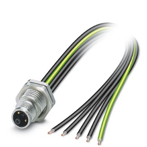 SACC-DSI-M12MSK-4PE-M16XL/0,2 - Device connector, rear mounting image 2
