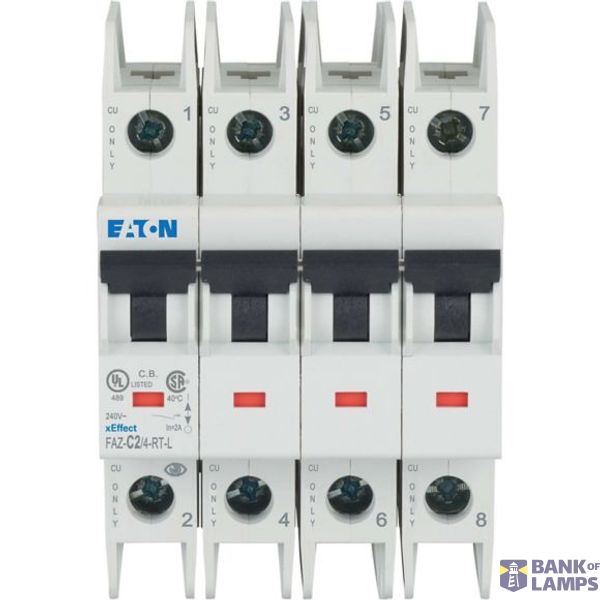 FAZ-C2/4-RT-L Eaton Moeller series xEffect - FAZ-NA, FAZ-RT MCB image 1