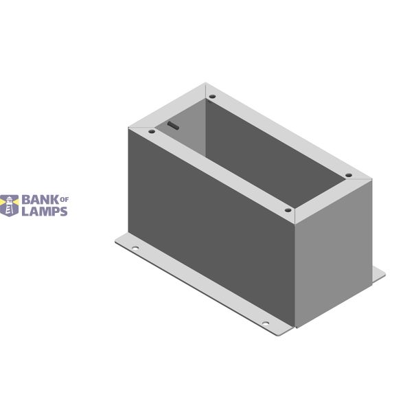 Plinth for charging poles eMC3, mounting base, 160 mm image 1