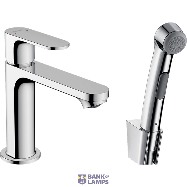 Rebris S Bidette 110 sink mixer, chrome image 1