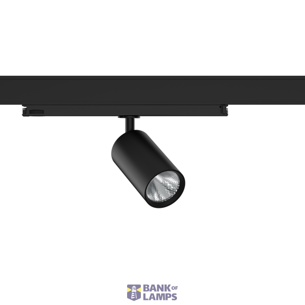 Azure 2 3-Circuit Track-mount Spot Light 15W 38° 5000K BLK DALI image 1