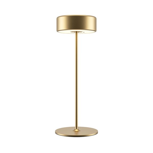 Modern AI Collaboration Battery lamp Gold image 1