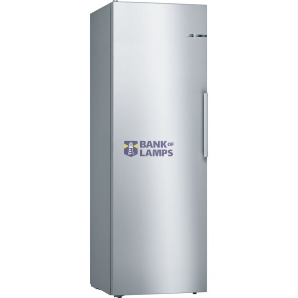Bosch | Refrigerator | KSV33VLEP | Energy efficiency class E | Free standing | Larder | Height 176 cm | 39 dB | Stainless Steel image 2
