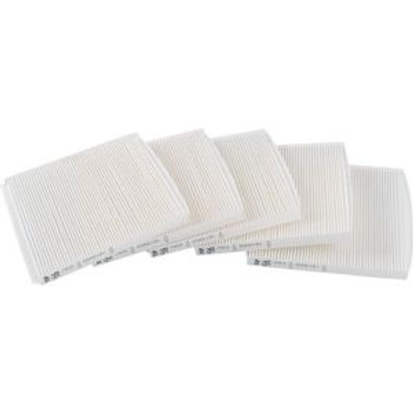 FILT4-55 replacement filter for E-FAN4-55 and E-FAN5-55, nonwoven filter pads, IP54, 212mm x 200mm, 5 pcs. image 3