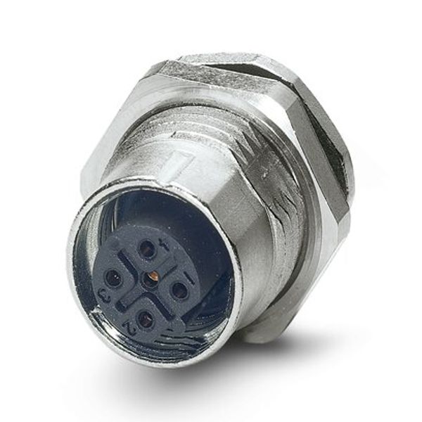 SACC-DSI-M12FSB-5CON-M16 SH - Device connector, rear mounting image 1