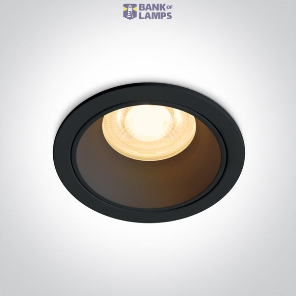 BLACK 5W MR11 GU10 DARK LIGHT image 1