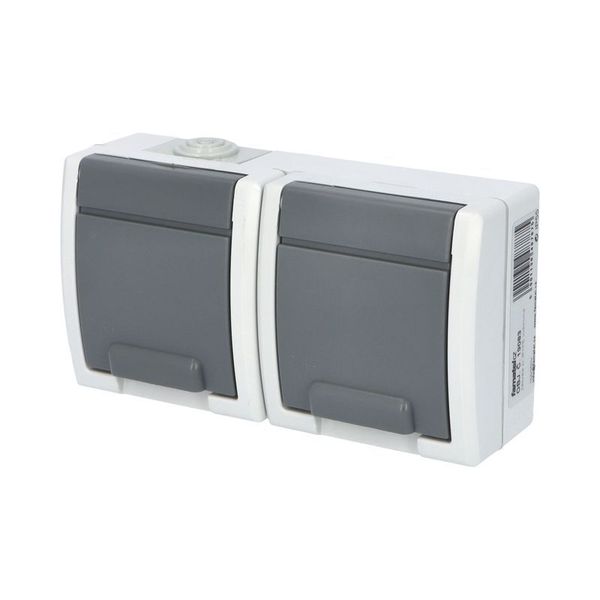 AQUANT SOCKET 2x2P+Z HORIZONTAL image 5