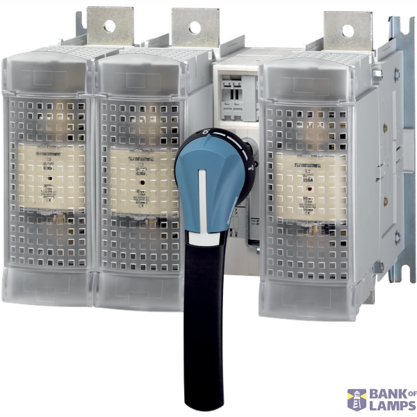 FUSERBLOC S2 3X400A CENTRAL FRONT OPERAT°WITH TEST POSITION image 1