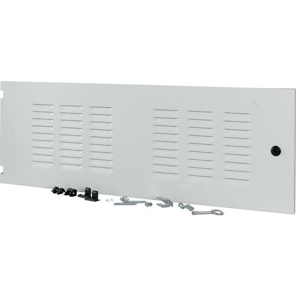 XTSZDSQV4L-H350W1000 Section wide door, ventilated, left, HxW=350x1000mm, IP42, grey image 5