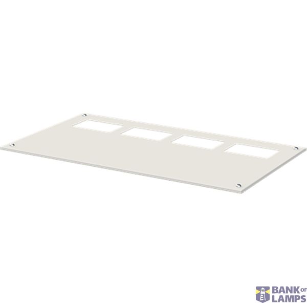 Top plate for TZ flange., WxD 1109x625mm image 1