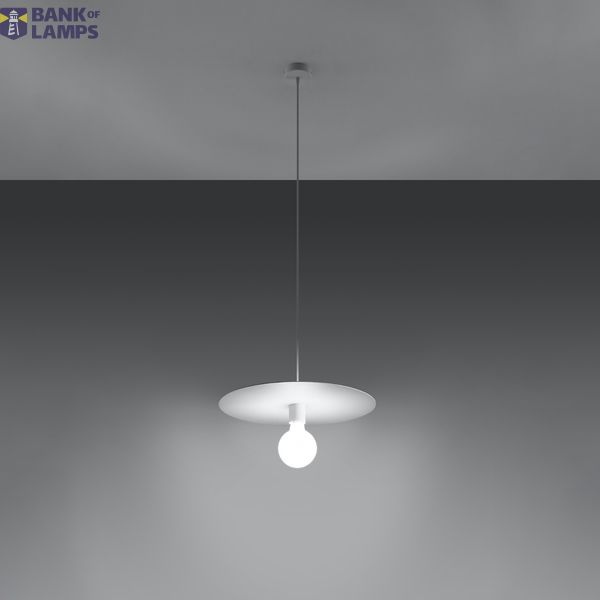 FLAVIO HANGING LAMP WHITE E27 1X60W IP20 image 8