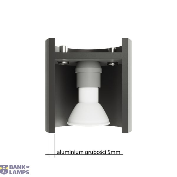 HANGING LAMP ORBIS 1 GREY GU10 1X40W IP20 image 11