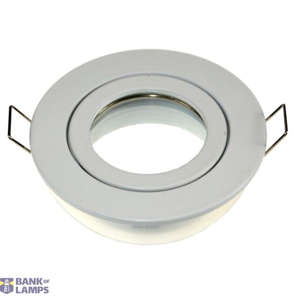 Downlight Quatro Round MR16 White IP54 image 1