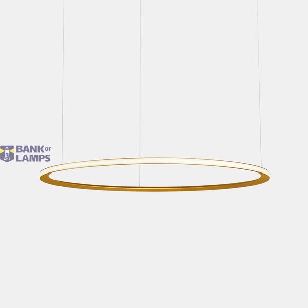 Pendant Circular Outward ø3000 Recessed LED 177W 6990lm 2400K Gold image 1