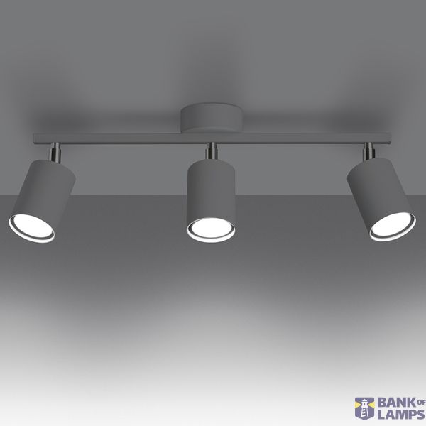 CEILING LAMP LEMMI 3 WHITE GU10 3X40 IP20 image 4