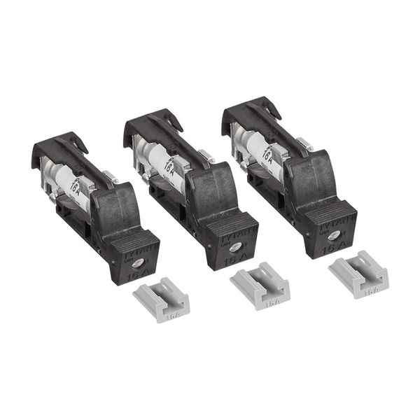 Fuse Plug for TYTAN, 3 x 16A, D02, complete, 24-60VDC image 1