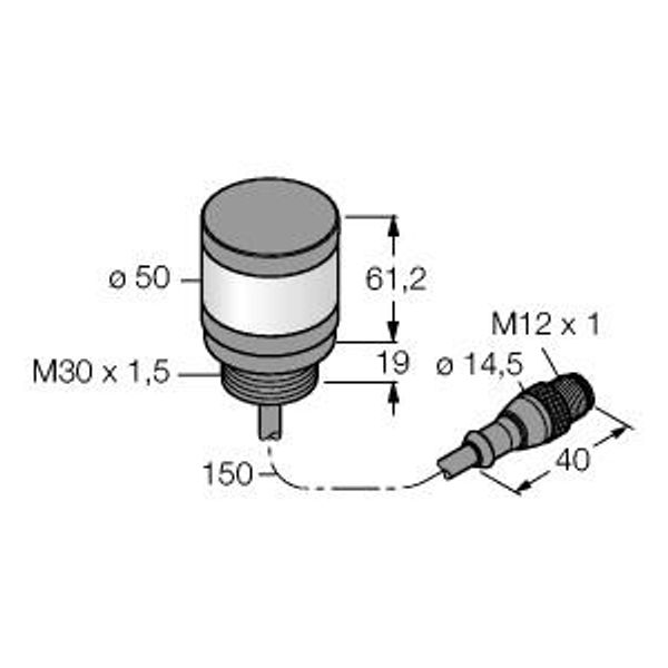 LED Signal Light High-intensity Tower Light   TL50HRQP image 1