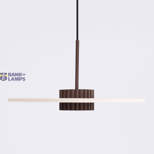 Pendant lamp OVO 1 brązowa/beżowa filc Gx53 image 8