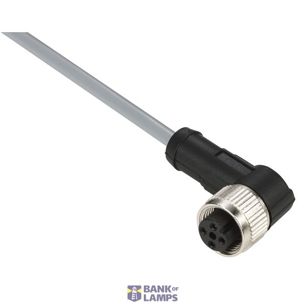 FEMALE 1/2INCH 20UNF PREWIRED CONNECTOR 3 PIN ELBOWED 20M PUR CABLE (C image 3