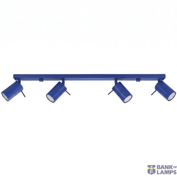 Ceiling lamp RING 4L ultramarine image 1