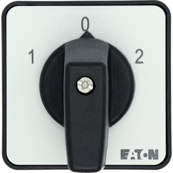 T3-3-8401/E Reversing switches, T3, 32 A, flush mounting, 3 contact unit(s), Contacts: 5, 60 °, maintained, With 0 (Off) position, 1-0-2, Design number 8401 image 29