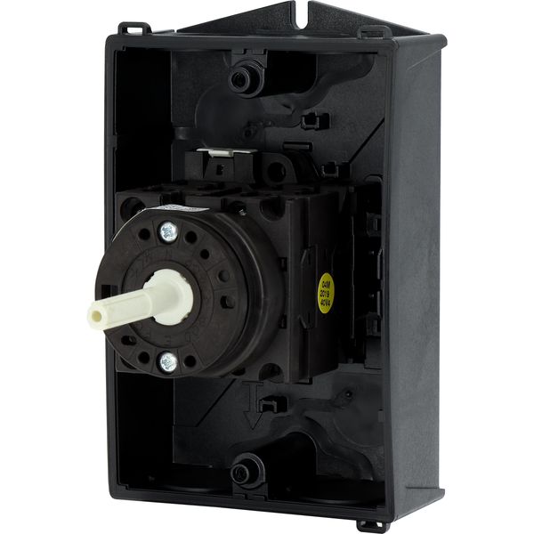 T0-3-15680/I1/SVB-SW Main switch, T0, 20 A, surface mounting, 3 contact unit(s), 3 pole + N, 1 N/O, 1 N/C, STOP function, With black rotary handle and locking ring, Lockab image 26