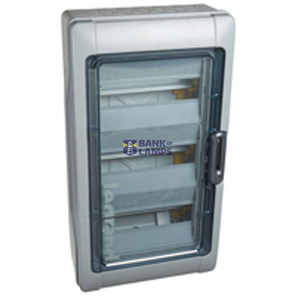 Cabinets PLEXO³ - IP 65 - IK 09 - 3 rows - 12 modules image 2