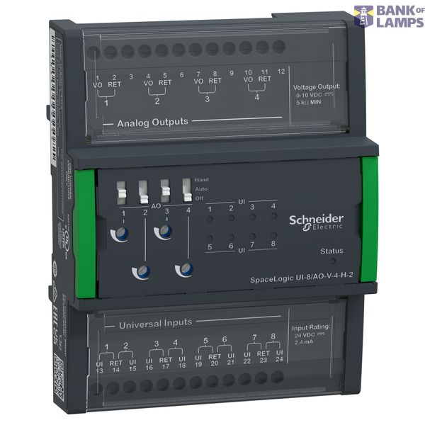 SpaceLogic Central I/O UI-8/AO-V-4-H-2 image 1