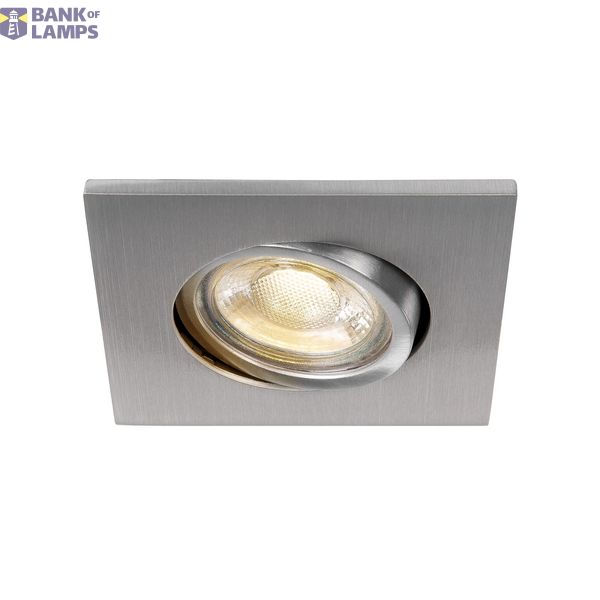 EASY-INSTALL MASTER QPAR51 DL, indoor recessed ceiling light, aluminium, matt, square image 1