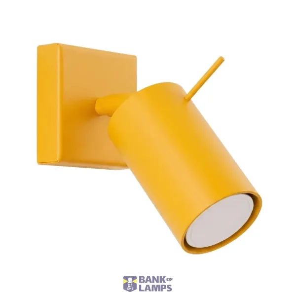 Wall lamp RING yellow image 1