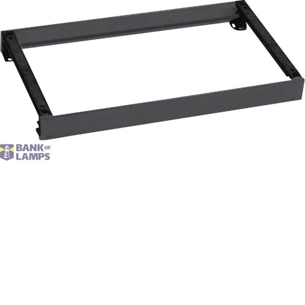 Base for modular stand-alone distributor IP41 1350x200x600 RAL9005 image 1