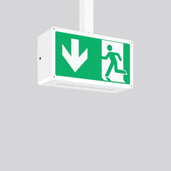 RECHTECK, 4,6 W, silver, on/off Pendant luminaires, L 362 B 125 H 192, image 2
