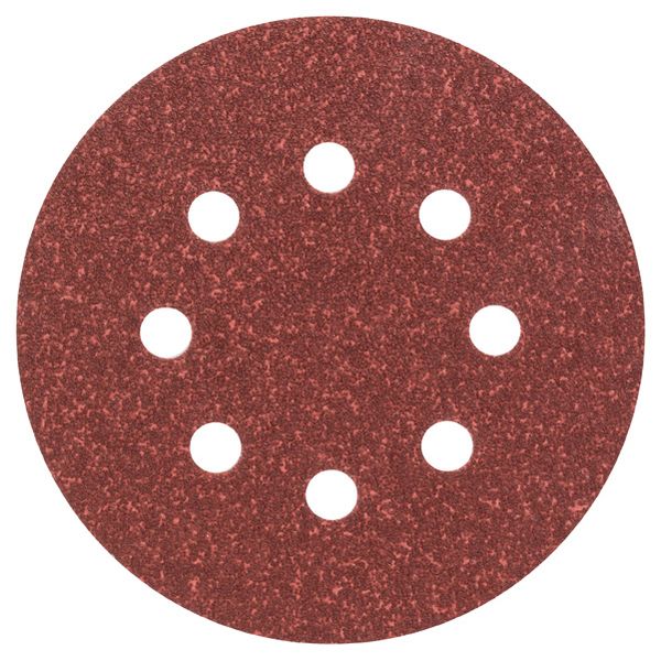 25-piece sanding sheet set for random orbit sanders, grit 60 G= 60 image 1