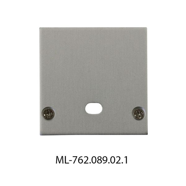 End cap for PN with hole, metal, 1 pc image 1