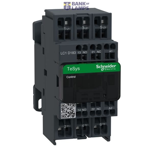 Contactor 9A 1F 1O 230V conexiuni papuci image 1