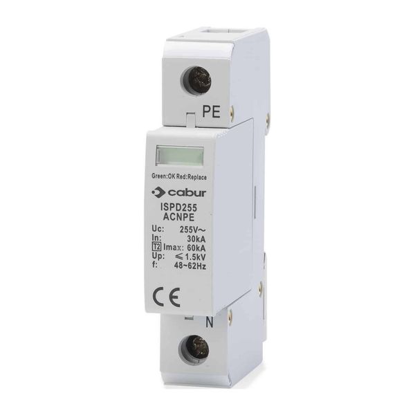 Surge protection device 255Vac, class II, for neutral image 1