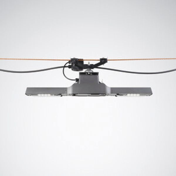 Suspended luminaires ViaCon H CLO (normal) Lens Anthracite ET 90W 13500lm 70 symmetric wide (SB) IP66 IK06 5 SDCM 6997340 image 1