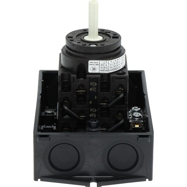 T0-4-11/I1 Multi-speed switches, T0, 20 A, surface mounting, 4 contact unit(s), Contacts: 8, 90 °, maintained, Without 0 (Off) position, 1-2, Design number 11 image 32