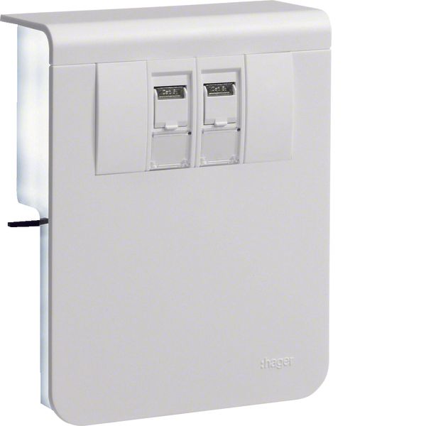 acc.box SL20115 2 x Cat.6 pw image 1