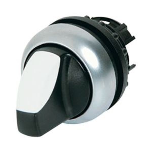 M22-WRK4 Changeover switch, RMQ-Titan, With thumb-grip, maintained, 4 positions, Bezel: titanium image 4