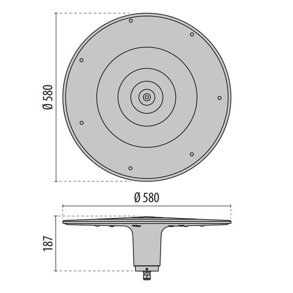 SPILLO 14L DIM 1-10V 24W 500MA 3K ANTR image 7