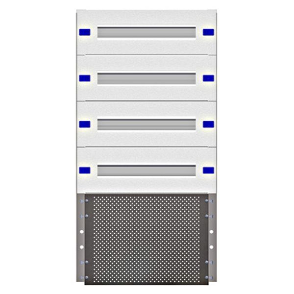 Combination Distributor Modular chassis 420mm 18HU, complete image 1